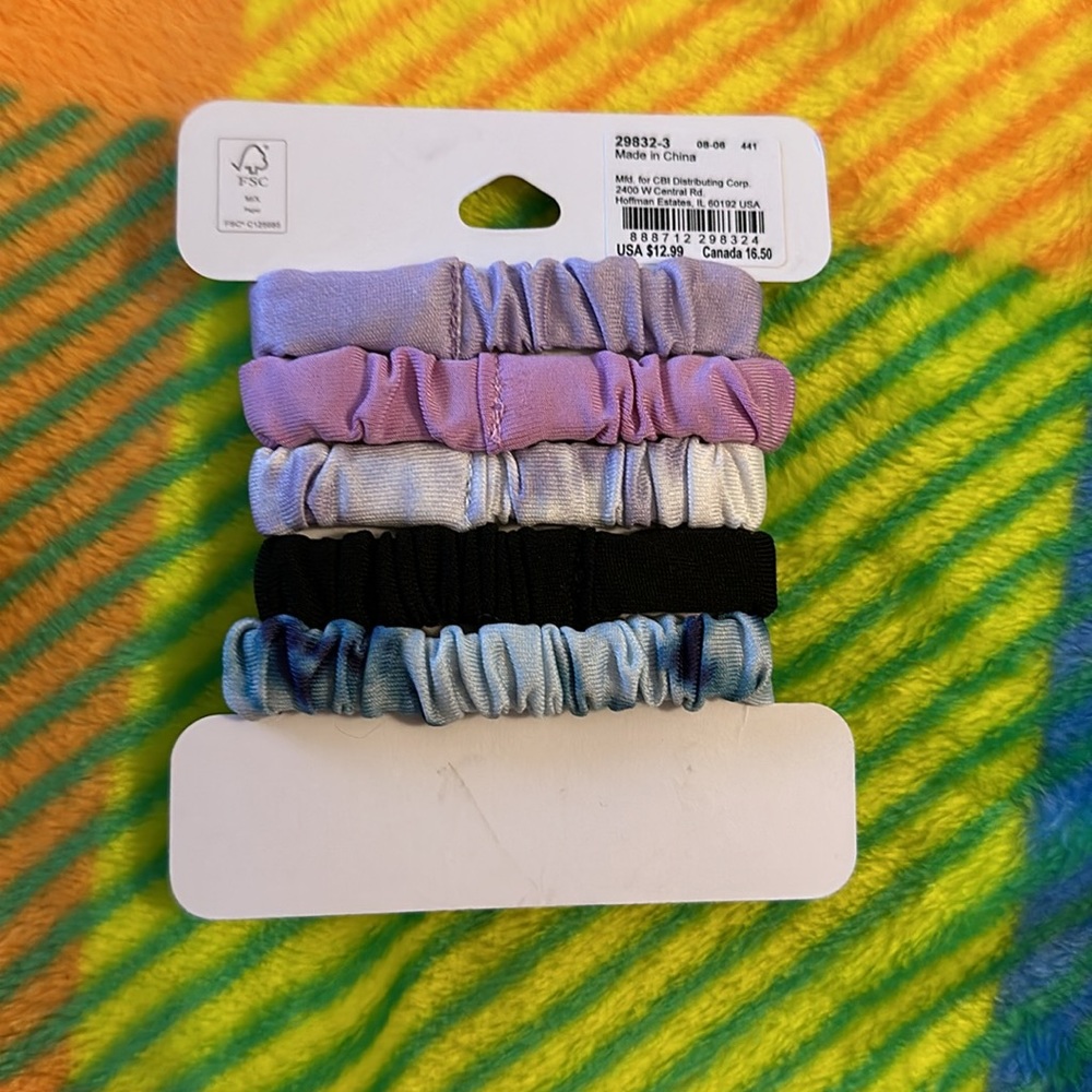 Icing Active Skinny Hair Scrunchies - Picture 4 of 6